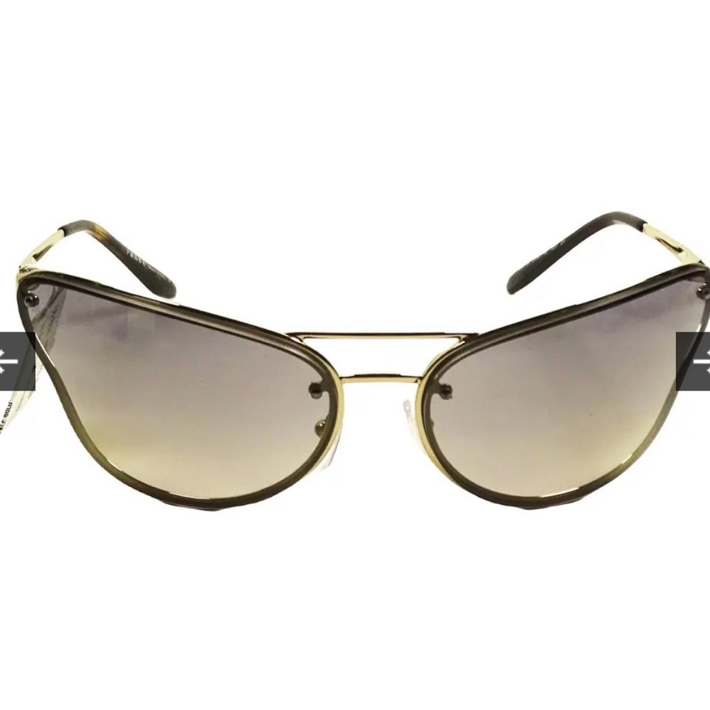 Prada Stylish Gold and Black Sunglasses - Picture 1 of 14
